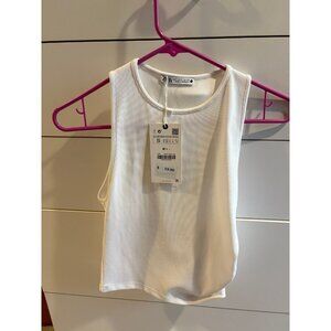 White Zara Tank Top